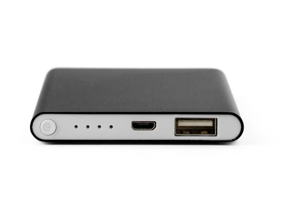 Powerbank in alluminio capacità 4.000 mAh Ezra FullGadgets.com