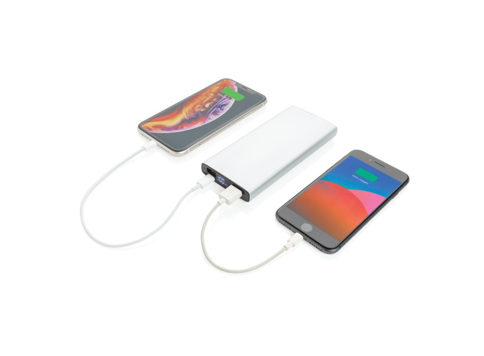 Powerbank in alluminio da 10.000 mAh 18W con PD FullGadgets.com