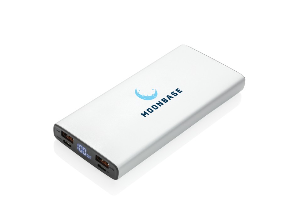 Powerbank in alluminio da 10.000 mAh 18W con PD FullGadgets.com