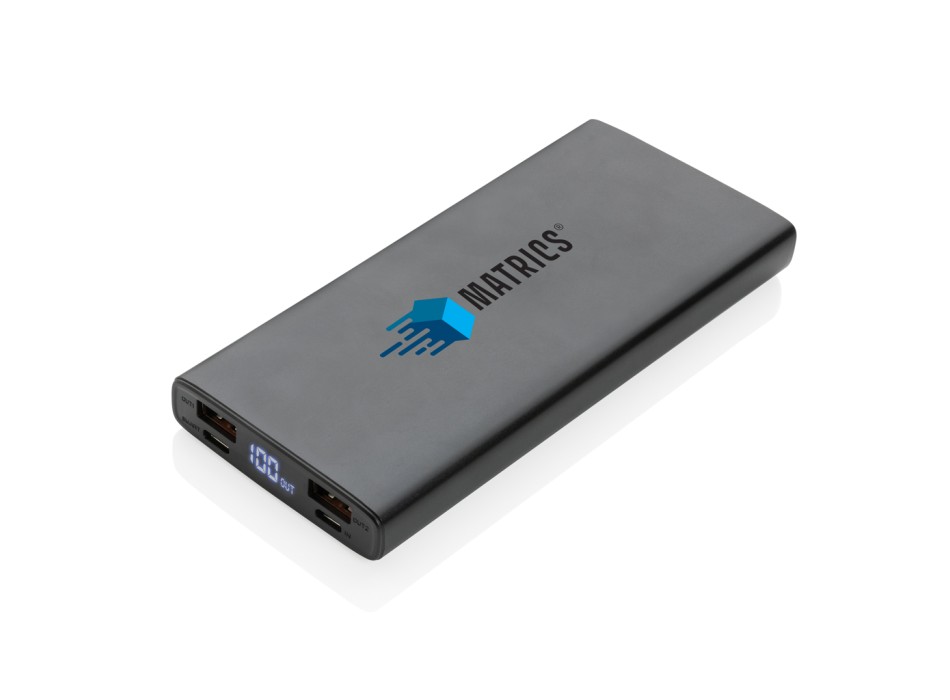 Powerbank in alluminio da 10.000 mAh 18W con PD FullGadgets.com