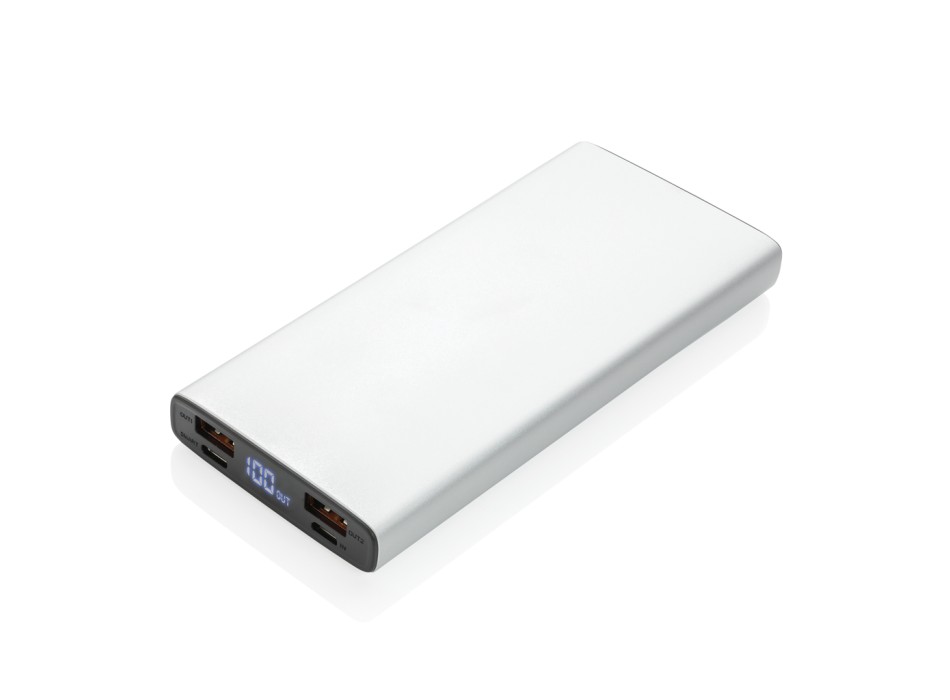 Powerbank in alluminio da 10.000 mAh 18W con PD FullGadgets.com