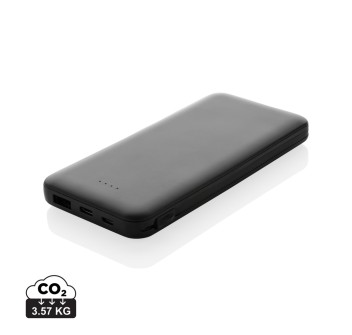 Powerbank Lockhart RCS in plastica riciclata 10.000 con cavi FullGadgets.com
