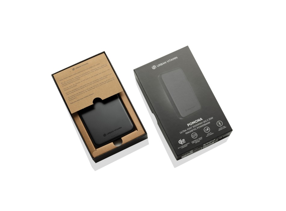 Powerbank magnetica 5000 mAh Qi2.2 25W Urban Vitamin Pomona FullGadgets.com