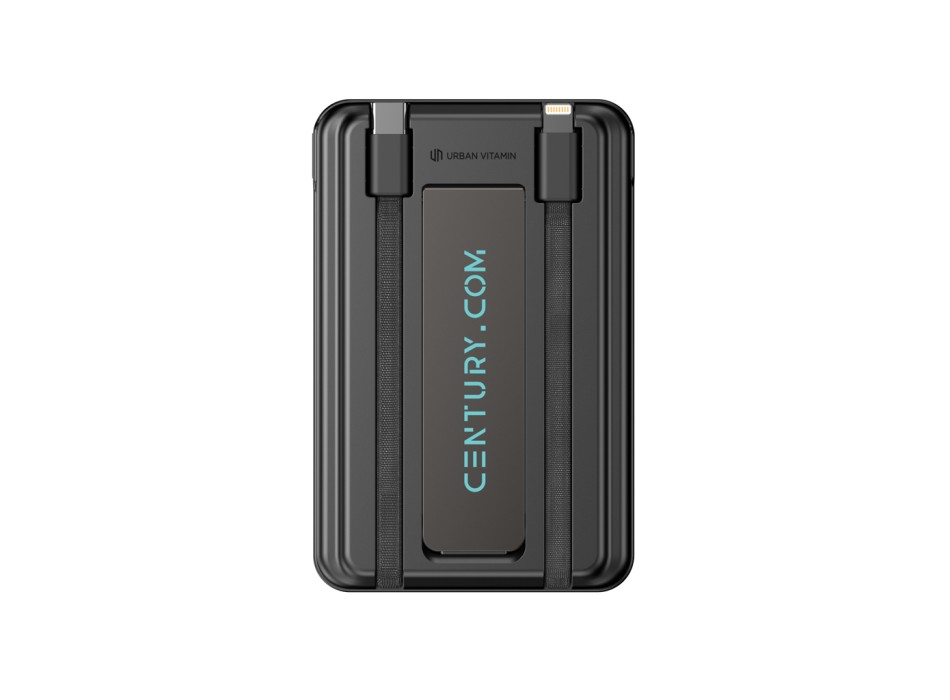 Powerbank magnetica 5in1 Urban Vitamin Redwood 5000mAh 20W FullGadgets.com