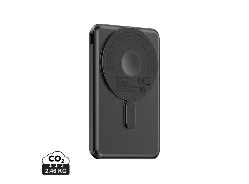 Powerbank magnetica 5in1 Urban Vitamin Redwood 5000mAh 20W FullGadgets.com