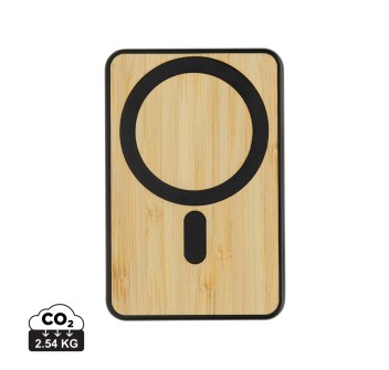 Powerbank magnetica da 5.000 mah 5W Zen in bambù e rPlastica FullGadgets.com