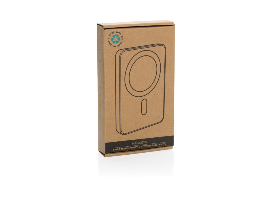 Powerbank magnetica Magnetix 5000 mah in plastica RCS FullGadgets.com