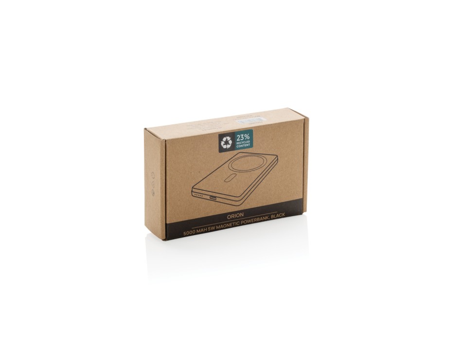 Powerbank magnetica Orion 5000 mah 5W rAlluminio RCS FullGadgets.com