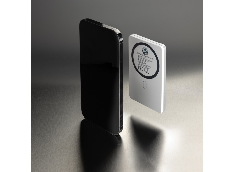 Powerbank magnetica Orion 5000 mah 5W rAlluminio RCS FullGadgets.com