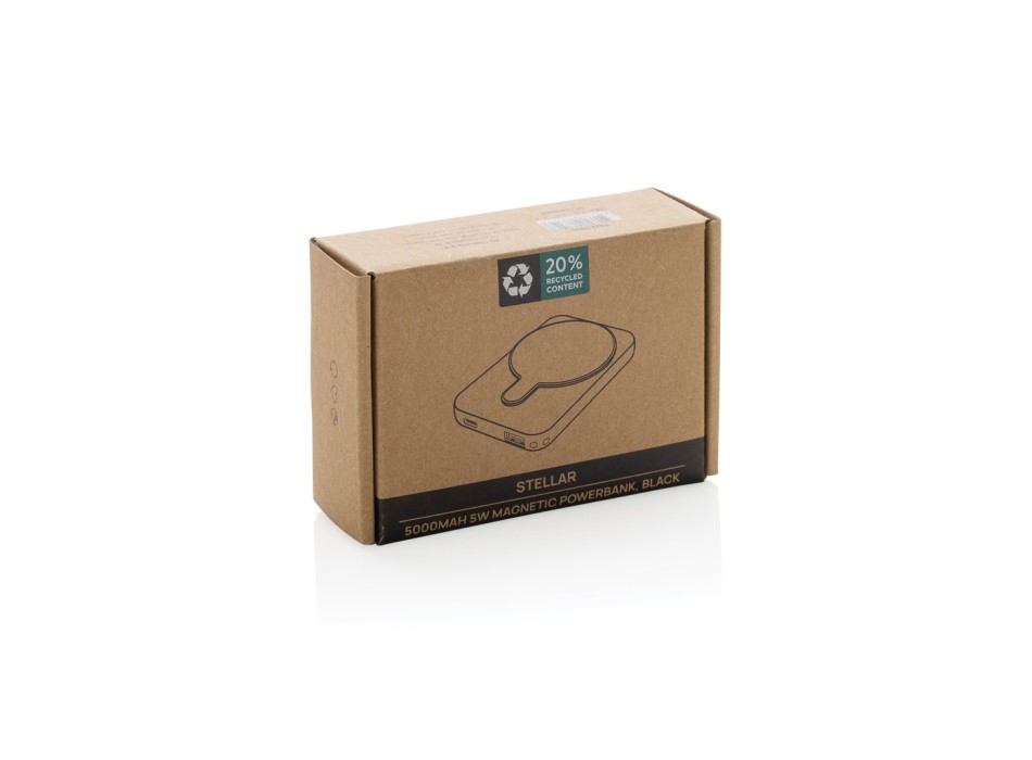 Powerbank magnetica Stellar 5000 mah 5W in rABS RCS FullGadgets.com