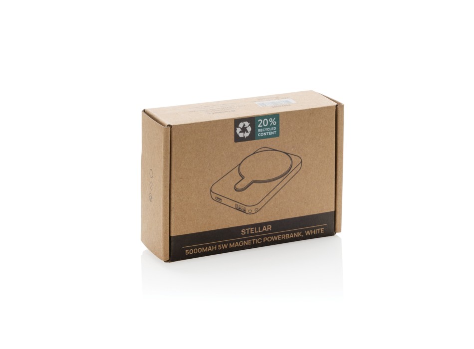 Powerbank magnetica Stellar 5000 mah 5W in rABS RCS FullGadgets.com