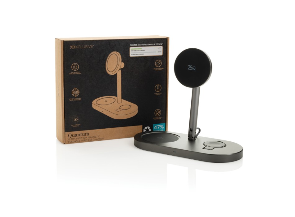 Powerbank magnetico da scrivania 25W Quantum RCS FullGadgets.com