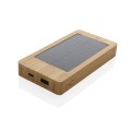 Powerbank solare 10.000 mAh in bambù
