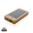 Powerbank solare 10.000 mAh in bambù FullGadgets.com