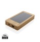Powerbank solare 10.000 mAh in bambù FullGadgets.com