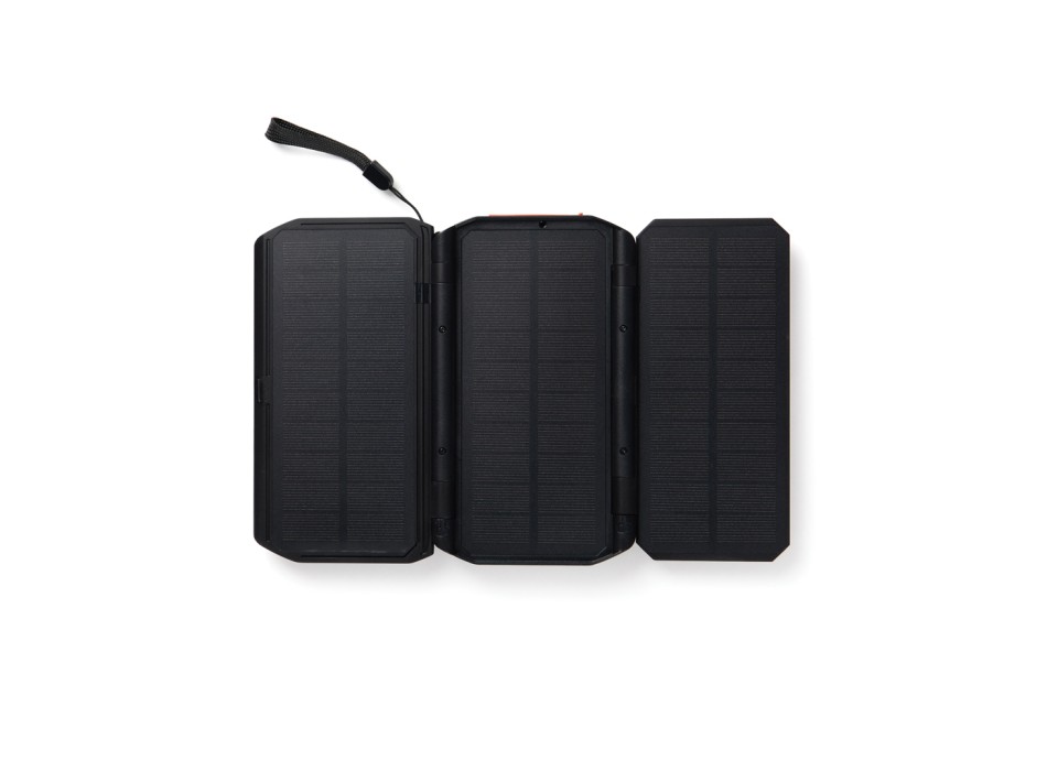 Powerbank solare 10.000mAh Nordic Drift Titan con 3 pannelli FullGadgets.com