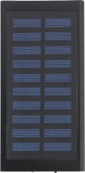 Powerbank solare in ABS e alluminio, capacità 8.000 mAh Adriana