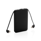Powerbank tascabile 5.000 mAh con cavi integrati FullGadgets.com