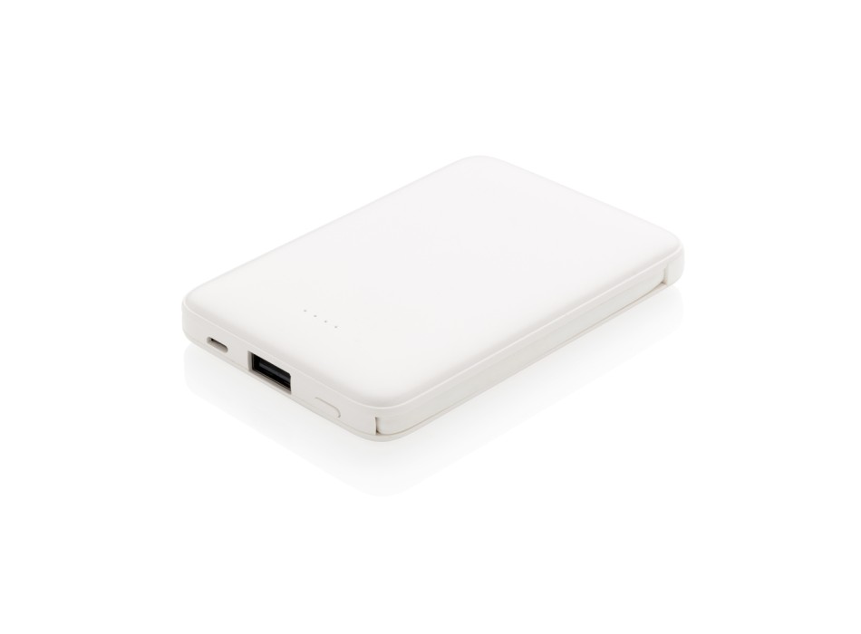 Powerbank tascabile 5.000 mAh con cavi integrati FullGadgets.com