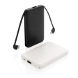 Powerbank tascabile 5.000 mAh con cavi integrati FullGadgets.com