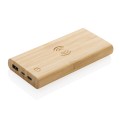 Powerbank Wireless 8000 Mah 5W In Bambù Fsc Personalizzabile