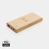 Powerbank Wireless 8000 Mah 5W In Bambù Fsc Personalizzabile