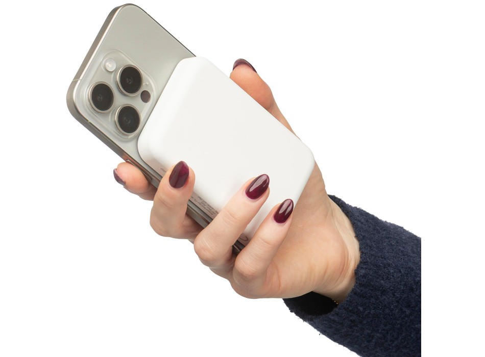 Powerbank wireless in ABS riciclato Miren FullGadgets.com