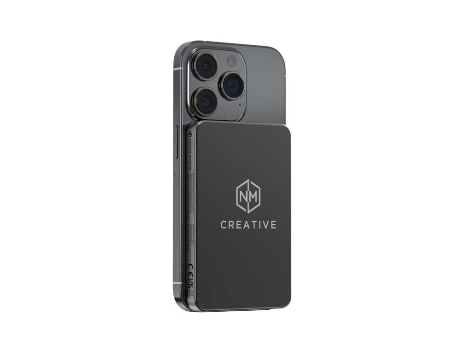Powerbank wireless magnetica 5000mAh 15W Urban Vitamin Marin FullGadgets.com