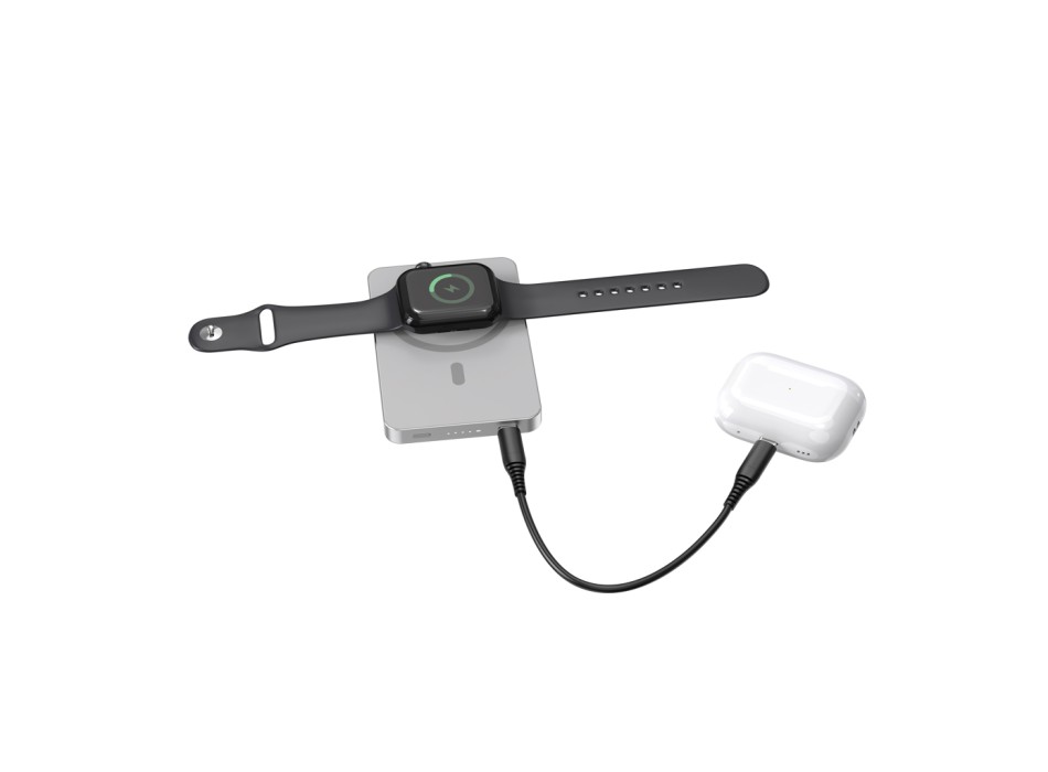 Powerbank wireless magnetica 5000mAh 15W Urban Vitamin Marin FullGadgets.com