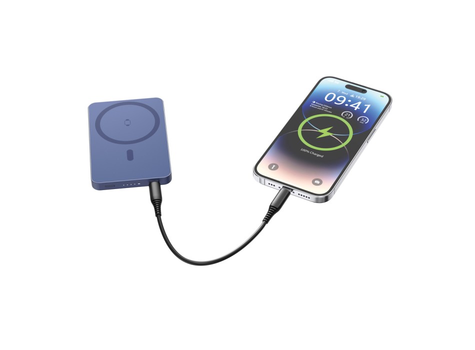 Powerbank wireless magnetica 5000mAh 15W Urban Vitamin Marin FullGadgets.com