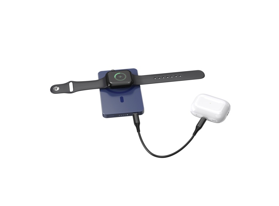 Powerbank wireless magnetica 5000mAh 15W Urban Vitamin Marin FullGadgets.com