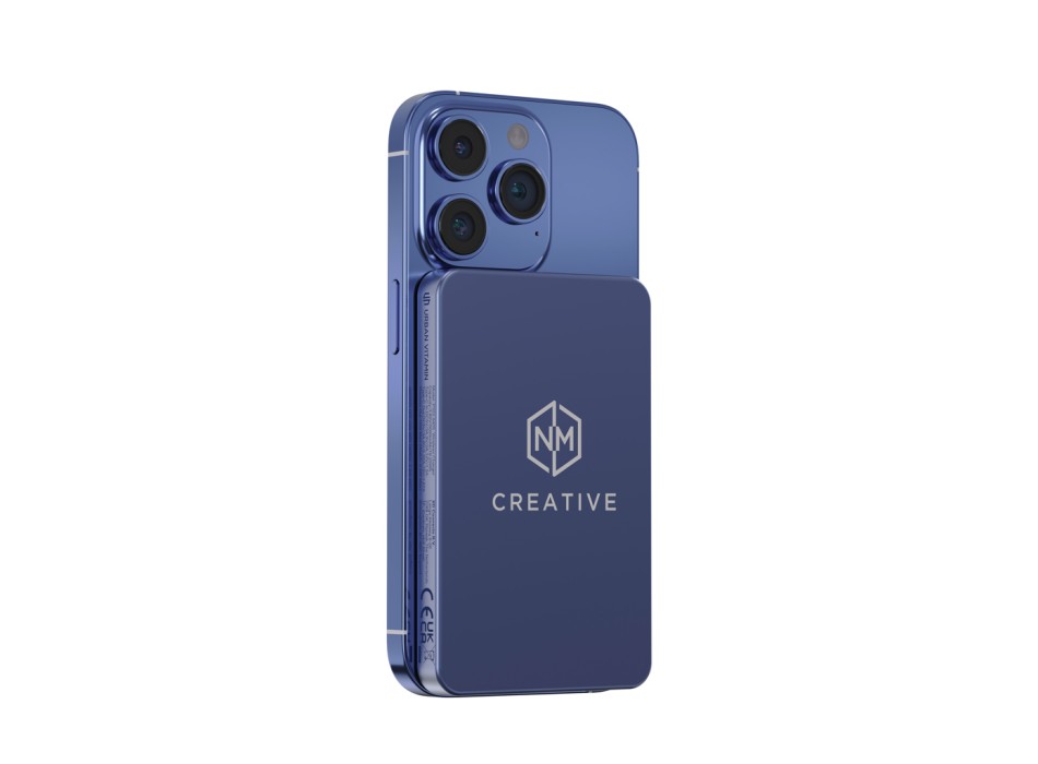 Powerbank wireless magnetica 5000mAh 15W Urban Vitamin Marin FullGadgets.com