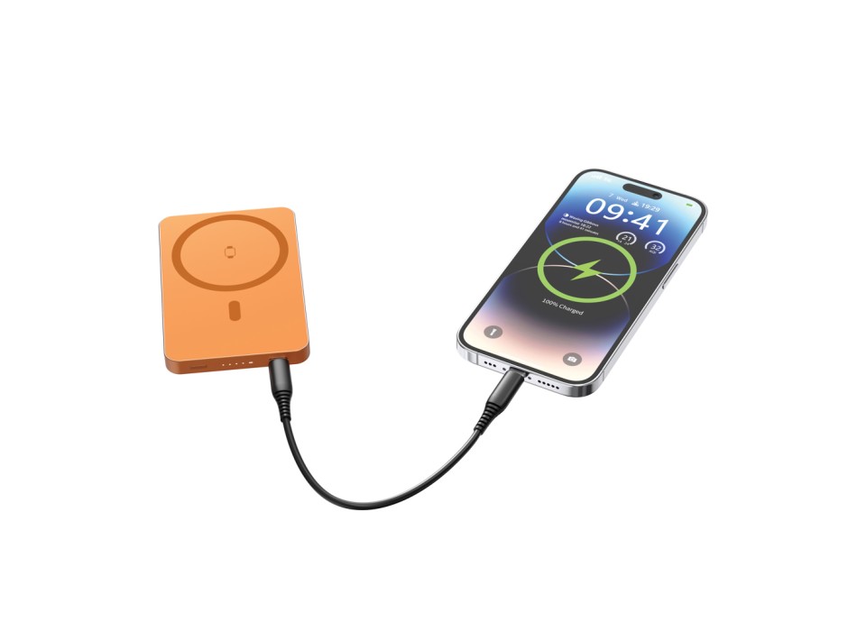 Powerbank wireless magnetica 5000mAh 15W Urban Vitamin Marin FullGadgets.com