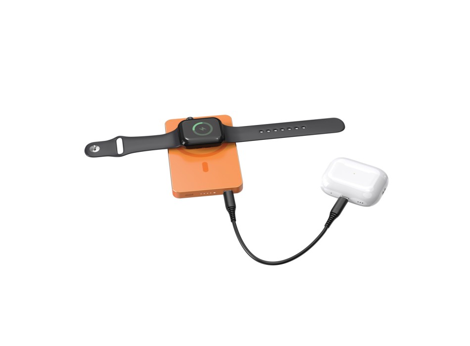 Powerbank wireless magnetica 5000mAh 15W Urban Vitamin Marin FullGadgets.com