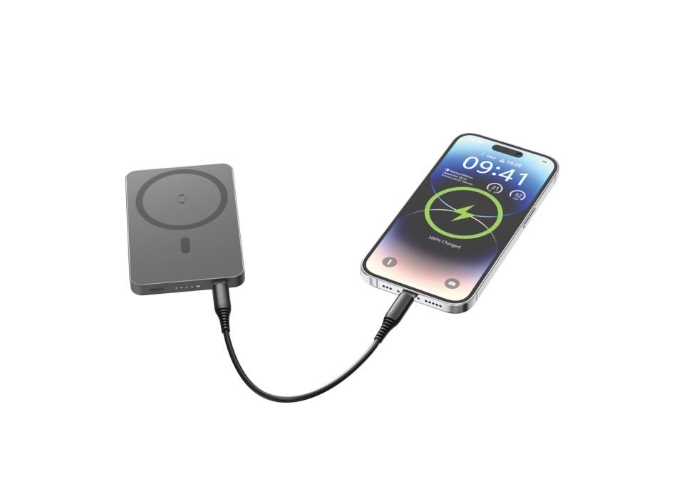 Powerbank wireless magnetica 5000mAh 15W Urban Vitamin Marin FullGadgets.com