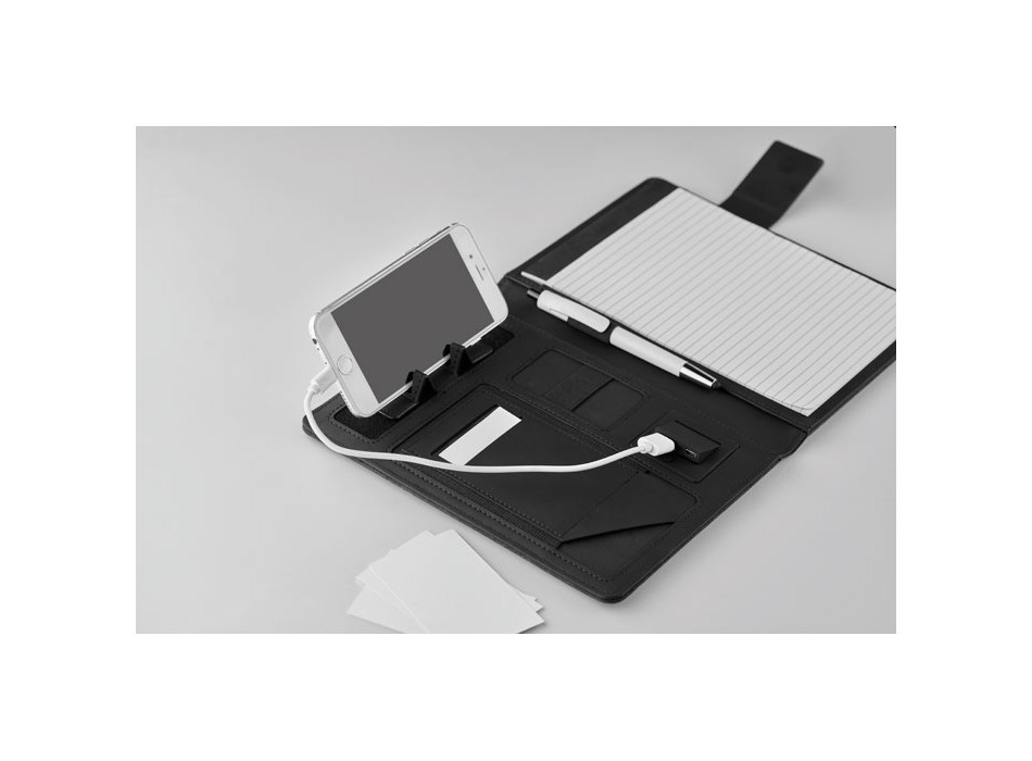 POWERNOTY - Porta blocco A5 con powerbank FullGadgets.com