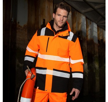 Pr.Waterp.Softsh.Saf.Coat100%P FullGadgets.com