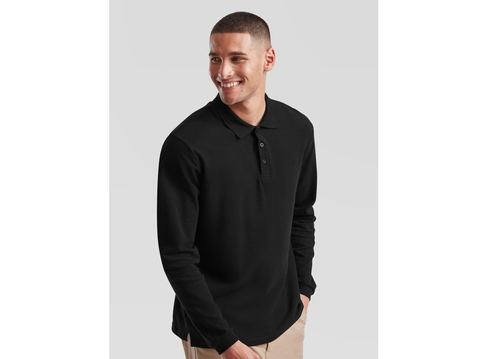 Premium Long Sleeve Polo FullGadgets.com