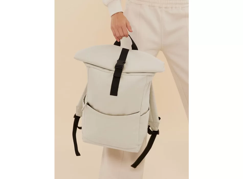 Premium Recycled Roll Top Backpack FullGadgets.com