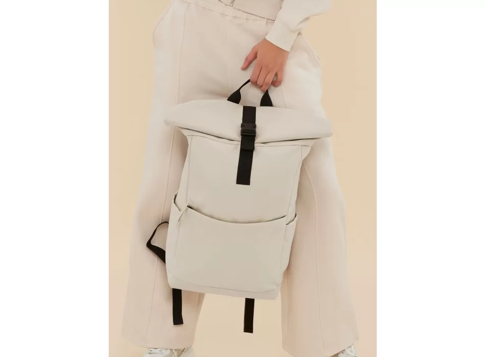 Premium Recycled Roll Top Backpack FullGadgets.com