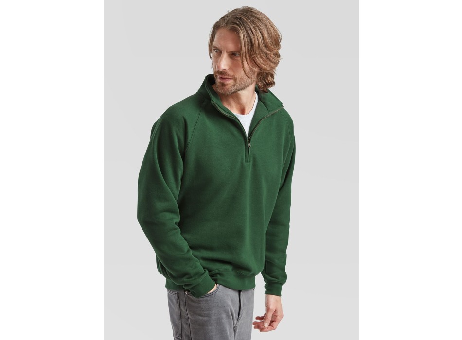 Premium Zip Neck Sweat FullGadgets.com