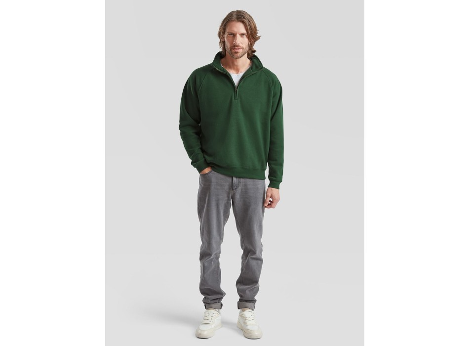 Premium Zip Neck Sweat FullGadgets.com