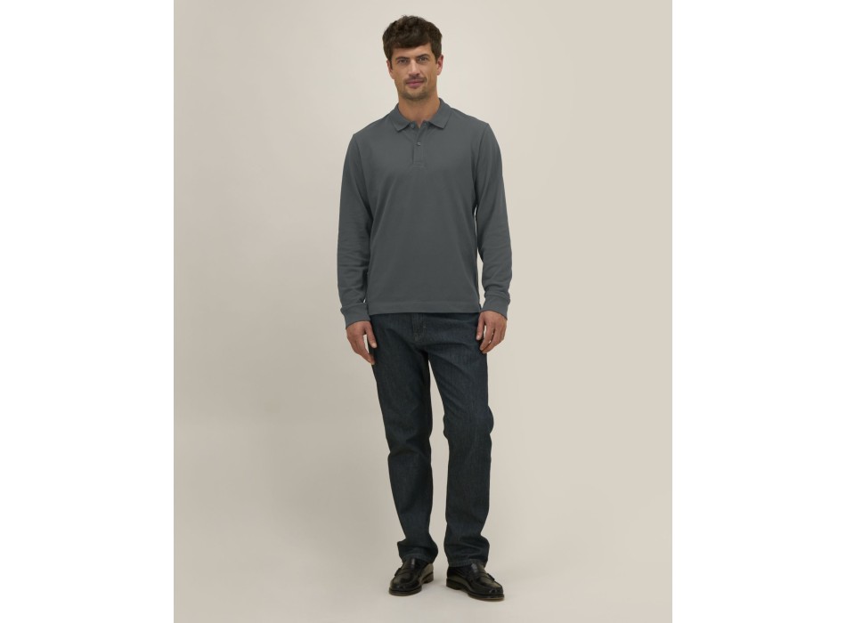 Prepster 2.0 Long Sleeve - La polo unisex a manica lunga FullGadgets.com