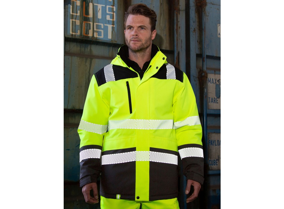 Printable Waterproof Softshell Safety Coat FullGadgets.com