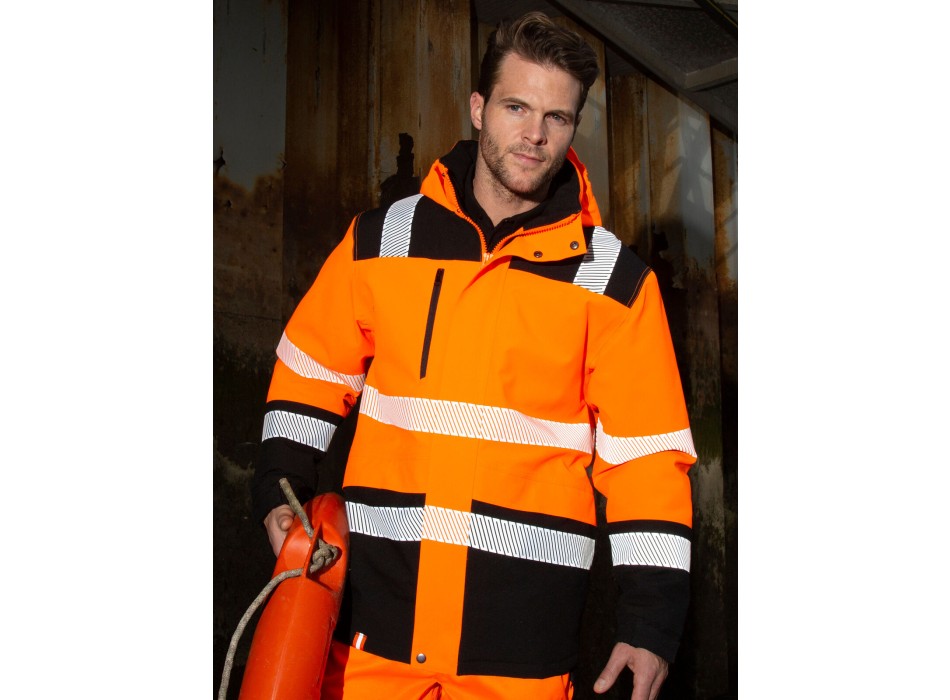 Printable Waterproof Softshell Safety Coat FullGadgets.com
