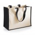 Shopper Juta Bicolore Personalizzabile
