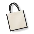 Printers Midi Jute Tote FullGadgets.com