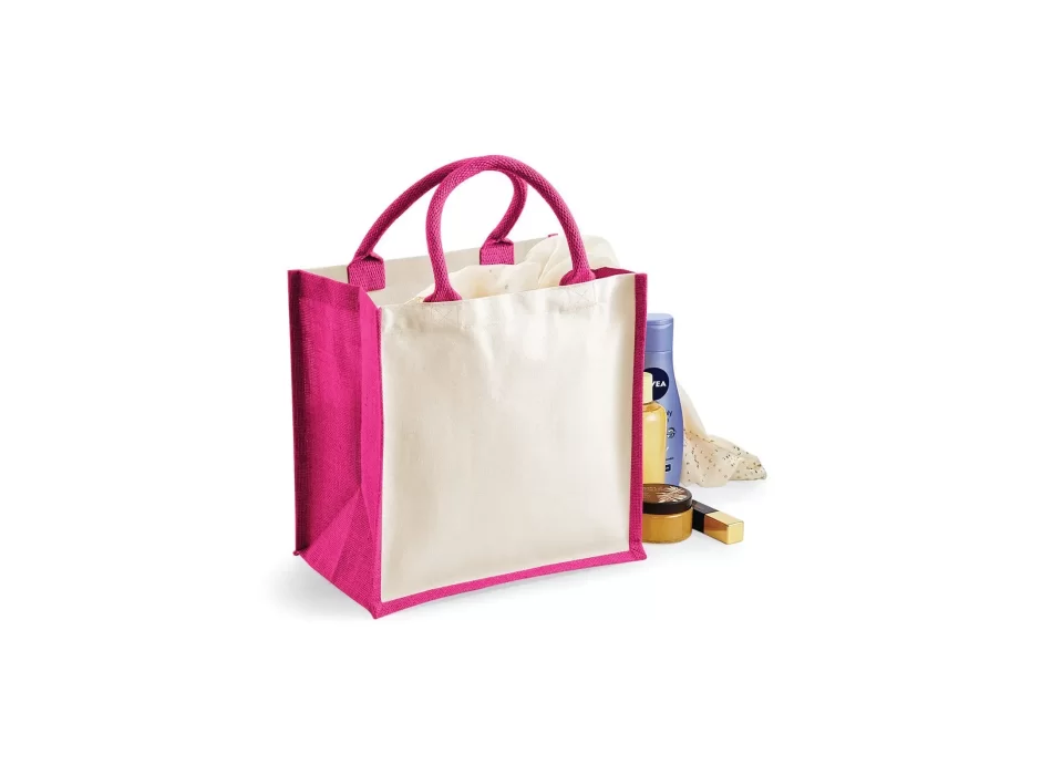 Printers Midi Jute Tote FullGadgets.com
