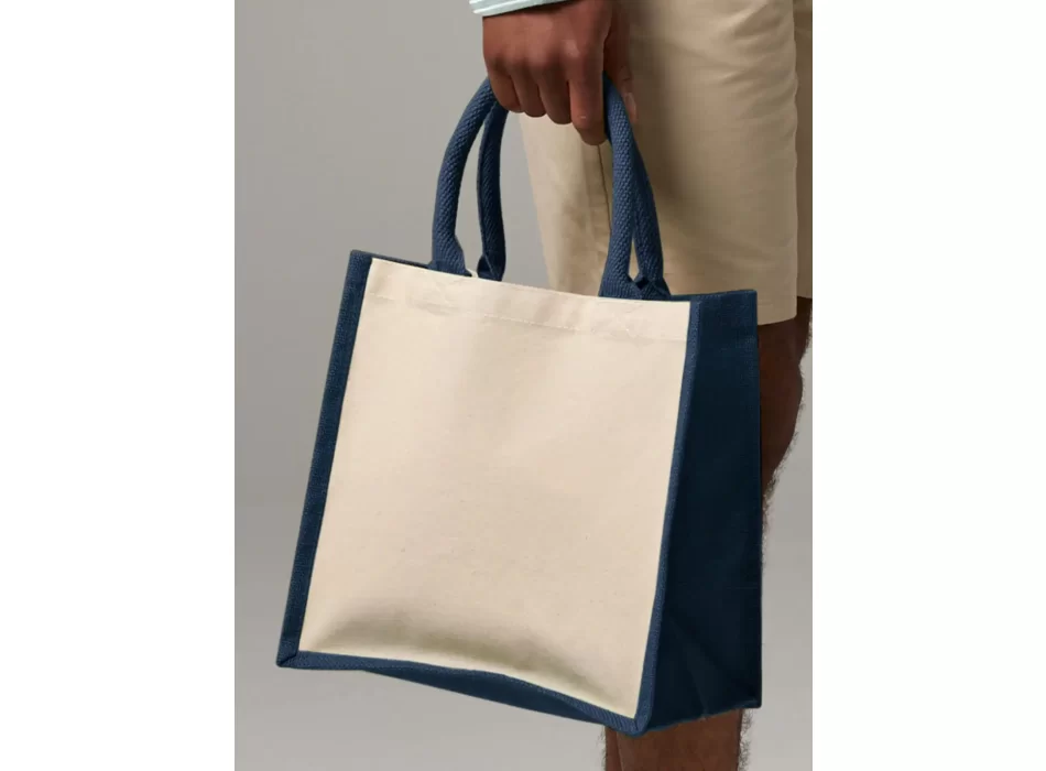 Printers Midi Jute Tote FullGadgets.com