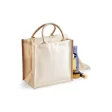 Printers Midi Jute Tote FullGadgets.com